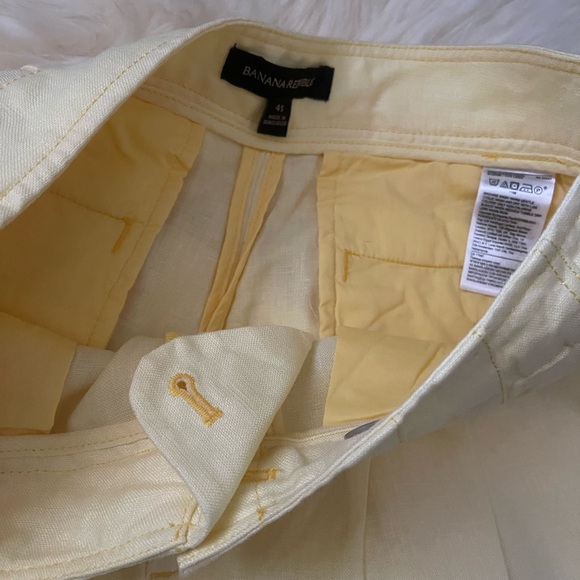 Banana Republic Linen Wide Leg Pants - Picture 7 of 14